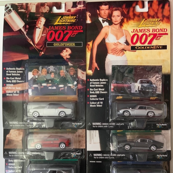 johnny lightning james bond car collection